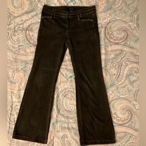 Ladies black jean, sz 8R, like new